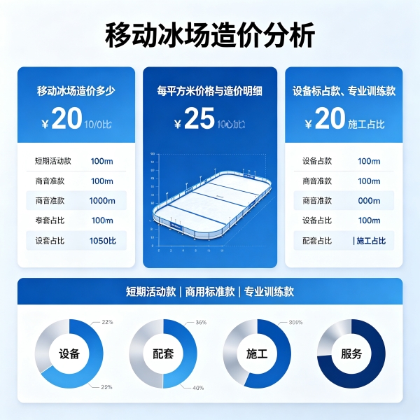 户外移动冰场搭建方案｜2026景区广场冬季冰雪项目落地指南